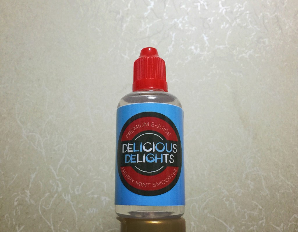 「BERRY MINT SMOOTHIE by Delicious Delights」VAPEリキッドレビュー