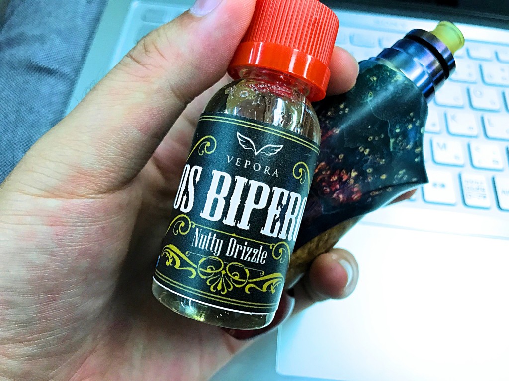 「Nutty Drizzle by LOS BIPEROS」VAPEリキッドレビュー