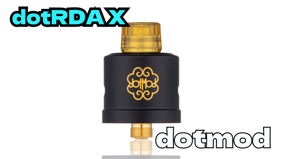 dot RDA X [24mm] ドットモッド 低抵抗〜中高抵抗 幅広い運用可能 510 810 エアーパーツ2種 電子タバコ アトマイザー ベイプ : 電子タバコ vape アトマイザー dotmod dot RDA 24mm V1